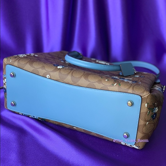 ▪️COACH▪️Spring Floral Set Satchel & Wallet - Picture 7 of 8